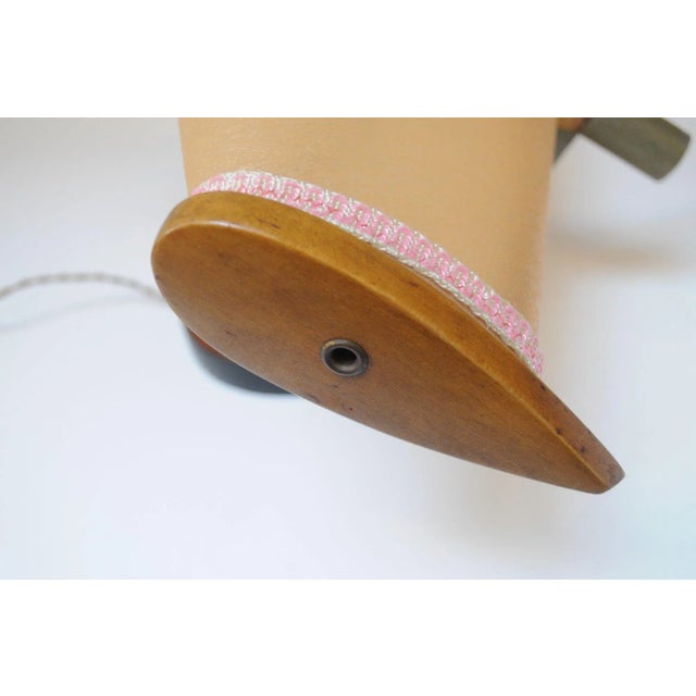 Vintage American Airplane Table Lamp With Illuminated Wings For Sale - Image 11 of 12