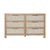 Matthew Izzo Home Carla Cerused Oak and Caned Chest of Drawers For Sale - Image 9 of 9