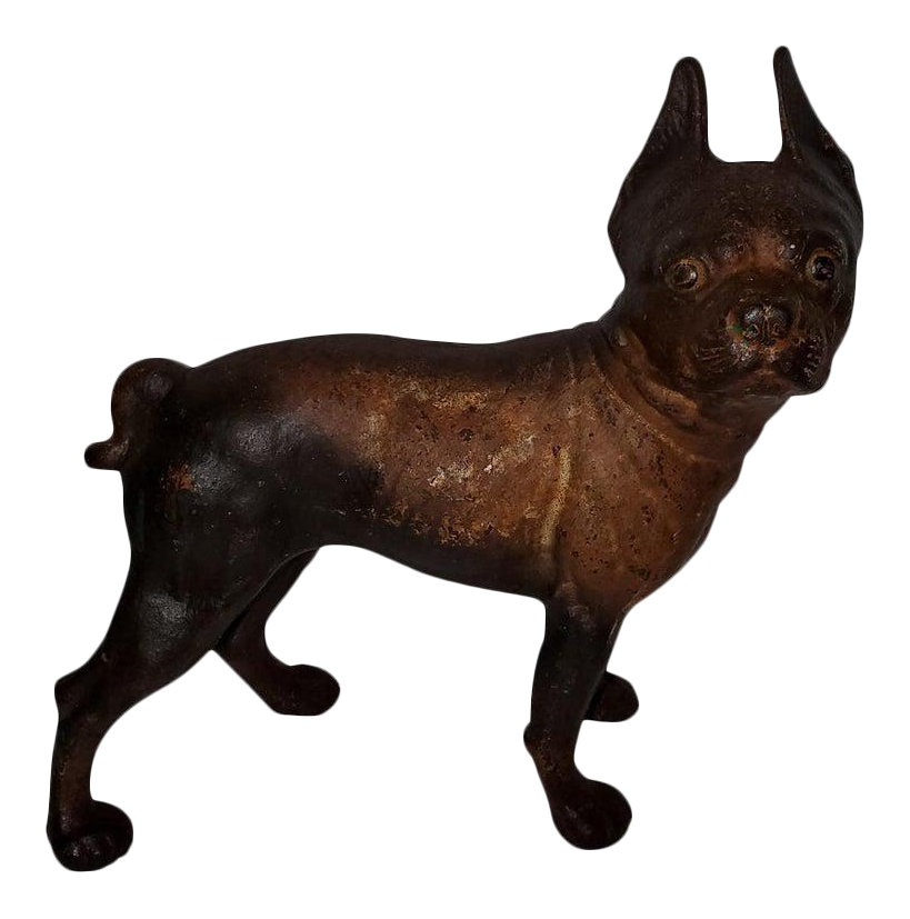 hubley boston terrier door stop