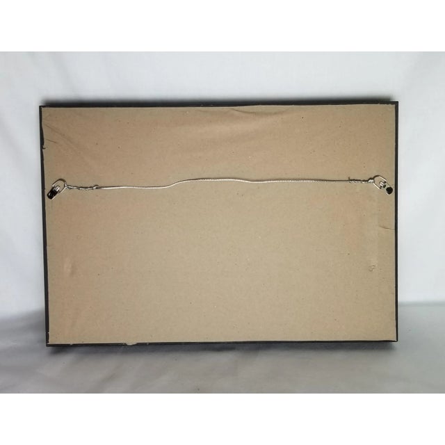 1980s 1980s Coastal Scene Painting, Framed For Sale - Image 5 of 6