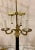 Metal Vintage French Neoclassical Bouillotte Table Lamps Pair For Sale - Image 7 of 8