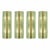 Glass Rectangular Murano Glass Wall Sconces with Chrome Finish by Simoeng for Simoeng, Set of 4 For Sale - Image 7 of 8