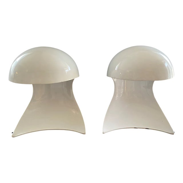 Dania Lamps by Dario Tognon by Artemide, 1969, Set of 2 For Sale