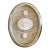 Neoclassical Grand Tour Style Framed Plaster Intaglios For Sale