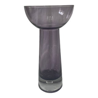 1960s Mid Century Modern Krosno Poland Art Glass Vase For Sale