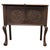 Brown Carved Oak Coffer on Legs For Sale - Image 8 of 8