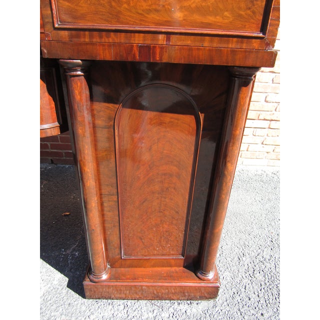 19th Century Double Pedestal William IV Mahogany Sideboard 1810-20 For Sale - Image 9 of 12