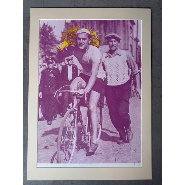 Purple Albert Szukalski - Signed Screen Print, 1960s For Sale - Image 8 of 8