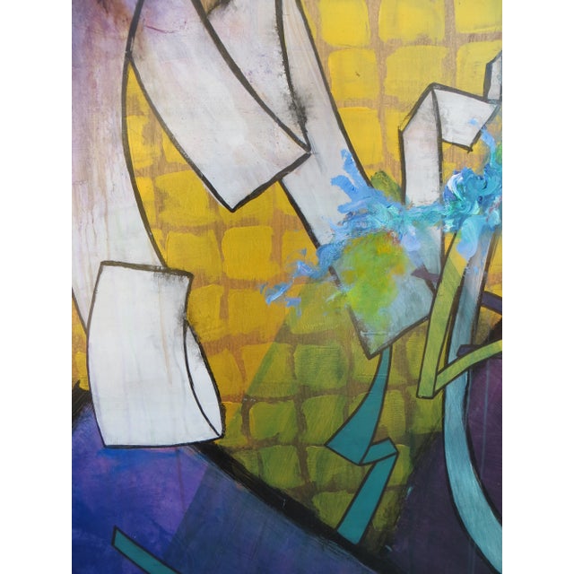"The Loss of Fauna" Contemporary Abstract Diptych Painting - a Pair For Sale - Image 9 of 10
