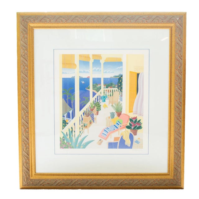 Gustavia is a limited-edition silkscreen on paper by American artist Thomas McKnight, published as part of the acclaimed...