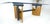 Late 20th Century Large 48x90 Rectangle 3/4” Thick Glass Top Teak Base Modern Conference Table For Sale - Image 5 of 15