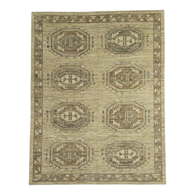 Turkish Oushak Rug 7'11" x 10'2" #20306 For Sale