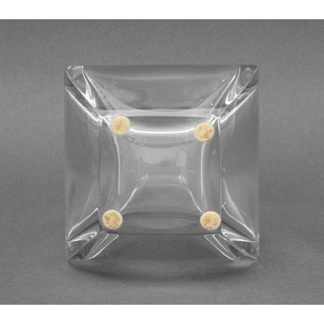Transparent Baccarat Crystal Vase For Sale - Image 8 of 9