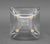 Transparent Baccarat Crystal Vase For Sale - Image 8 of 9