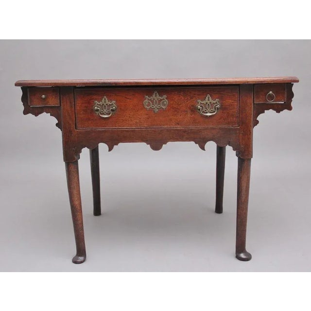 Antique Side Table in Oak For Sale - Image 12 of 12