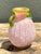 Vintage Italian Hand Blown Glass Vase For Sale - Image 10 of 12