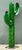 Emerald Vintage Torched Metal Standing Cactus For Sale - Image 8 of 12