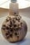 Vintage Table Lamps with Brown Ceramic Bases and Fabric Shades, 1970s, Set of 2 For Sale - Image 9 of 11