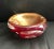 Glass Vintage Red and Gold Murano Ashtray / Bowl For Sale - Image 7 of 7