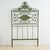 Green Antique Wrought Iron Bed For Sale - Image 8 of 8