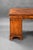 Wood Vintage Figured Walnut Pedestal Desk, 1920 For Sale - Image 7 of 12