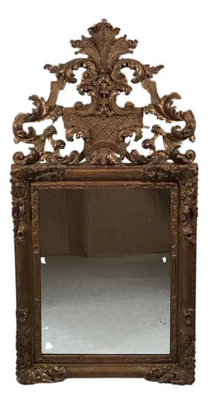 French Régence Giltwood Mirror, 1760s