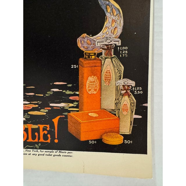 Art Deco 1919 Original Full-Page Color Advertisement, September, Fred L. Packer, Art Deco. For Sale - Image 3 of 7