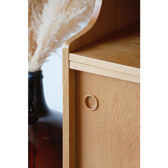 Vintage Scandinavian Oak Bookcase, 1960s For Sale - Image 16 of 18
