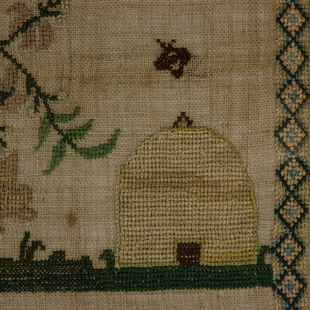 Antique Sampler, 1792, by Mary Pointon For Sale - Image 9 of 14