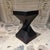 1970s Sculptural French Club Stool Modern Twist Solid Mahogany Block For Sale - Image 12 of 12