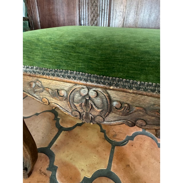 French Old French Stool For Sale - Image 3 of 7