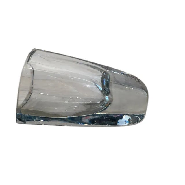 Vintage Strömbergshyttan Crystal Vase For Sale - Image 12 of 12