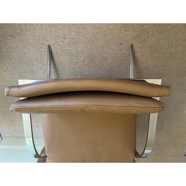 Camel 1970s Paul Tuttle "Arco" Chairs - Set of 2 For Sale - Image 8 of 9