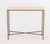 Modern Paul McCobb Style Brass Console Table For Sale - Image 3 of 8
