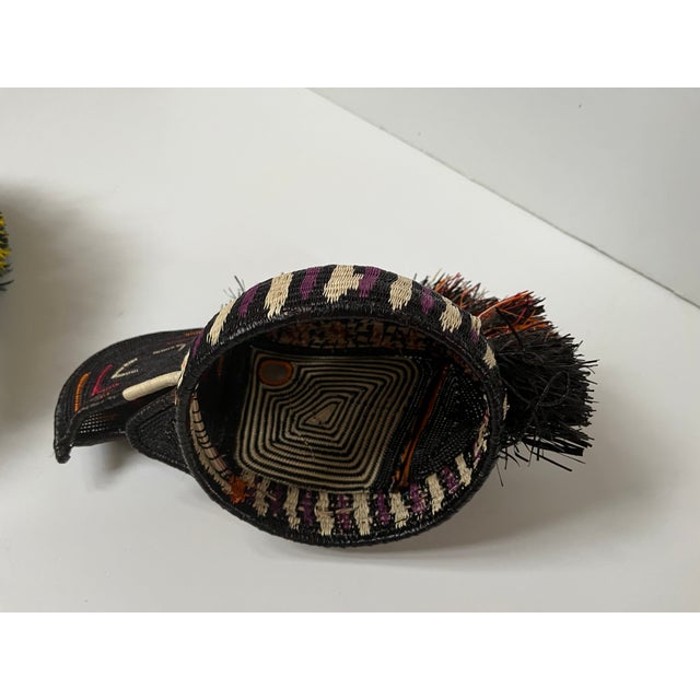 Natural Color Embera Bird Mask For Sale - Image 4 of 4