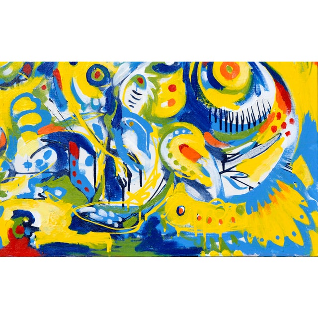 2000 - 2009 Spring in California Abstract by Joy W. For Sale - Image 5 of 8