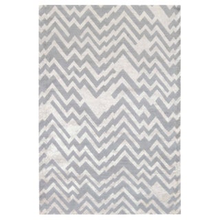 Contemporary Rocky Peaks Geometric Rug by Doris Leslie Blau For Sale