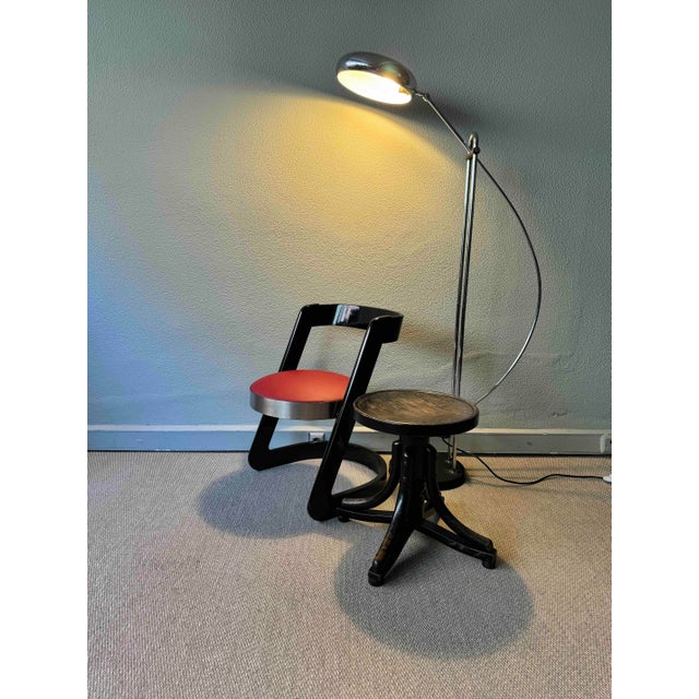 Arc Floor Lamp attributed to T-Pons, Spain, 1970s For Sale - Image 7 of 17