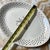 1970s 1970s White Ceramic Wheat Platter With Gold Details For Sale - Image 5 of 6