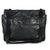 Yves Saint Laurent Black Crinkled Calfskin Matelasse Medium Niki Chain Satchel For Sale - Image 4 of 9