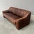 Brown Vintage DS44 Three-Seater Sofa with Hocker from de Sede, 1970s, Set of 2 For Sale - Image 8 of 18