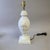 White 1980s Solid White Marble Table Lamp With Carved Elephant Heads For Sale - Image 8 of 9