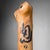 Black Wabi-Sabi Japanese Koboku Hanaire Tree Trunk, 1960s For Sale - Image 8 of 16