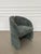 Bently Green and Gold Armchair For Sale - Image 4 of 6