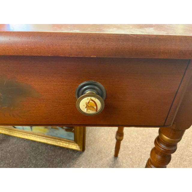 20th Century Hitchcock Table For Sale - Image 9 of 10