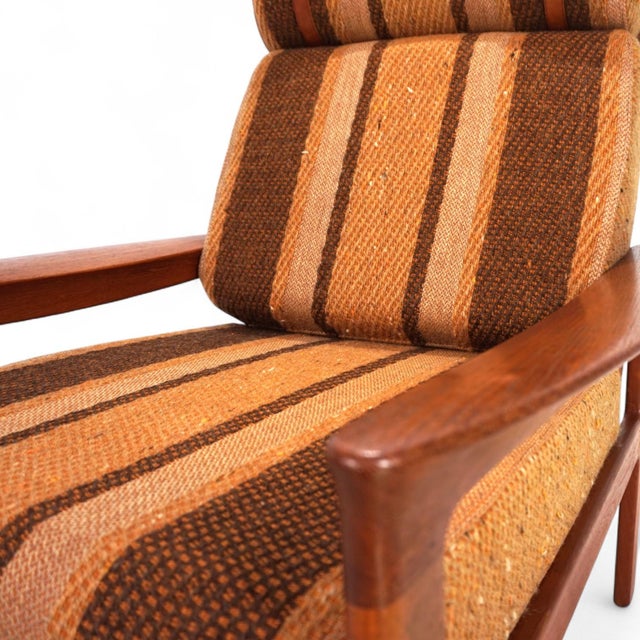 Mid-Century Modern Vintage Teak Lounge Chair by Arne Wahl Iversen for Comfort, 1960 For Sale - Image 3 of 17