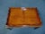 Mid 20th Century English Chippendale Campaign Style Tray Top Coffee Table For Sale - Image 5 of 7