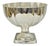 Late 20th Century Regency Style Silver Plated Scalloped Pedestal Punch Bowl Champagne Ice Bucket For Sale