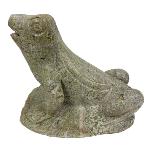 Mid-20th Century Vintage Chinese Handcrafted Stone Frog