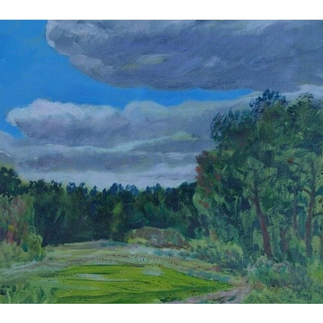 Original Spring Landscape Oil Painting, Ukrainian Impressionism For Sale - Image 4 of 6